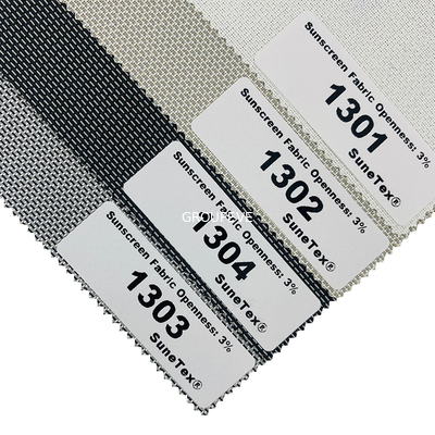 Un buon prezzo. Tessuti solari del PVC del poliestere 71% di apertura 29% del jacquard 3% per il trattamento di finestra in linea