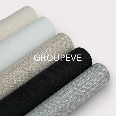 Un buon prezzo. 360GSM 2.5M/3M Width Horizontal Polyester Roller Blinds Fabric for French Window in linea