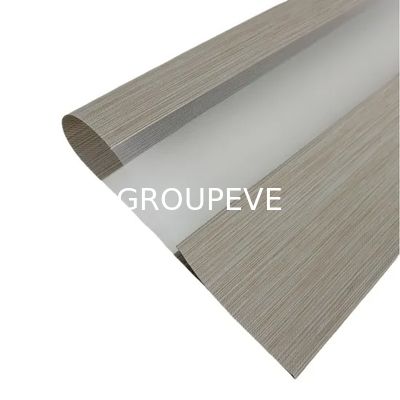 Un buon prezzo. Customized 425GSM Zebra Blinds Fabric for French Window with Blackout and Anti-UV Features in linea