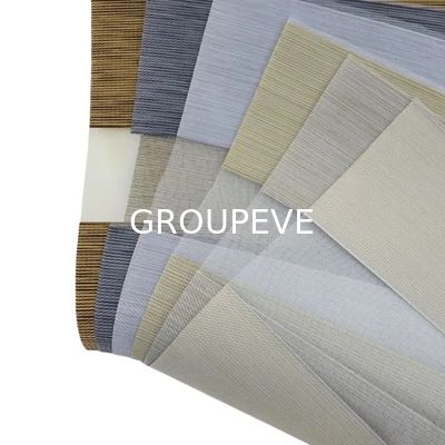 Un buon prezzo. 425GSM Zebra Blinds Fabric with 1 Roll MOQ and Customizable Color for Office or Home Sunshade in linea