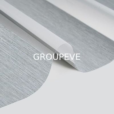 Un buon prezzo. 425GSM Zebra Blinds Fabric with Customizable Color and 1 Roll MOQ for Office or Home Sunshade in linea