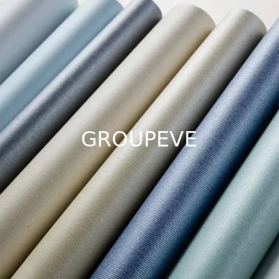 Un buon prezzo. Campione gratuito fornitore Cina tessuto per tenda a rullo oscurante di lusso in poliestere in linea