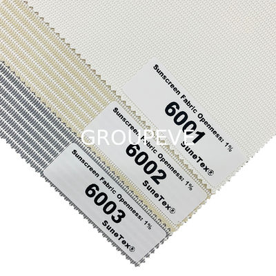 Un buon prezzo. Il PVC giallo nero bianco 100m/R ha ricoperto il poliestere Mesh Fabric Antistatic in linea