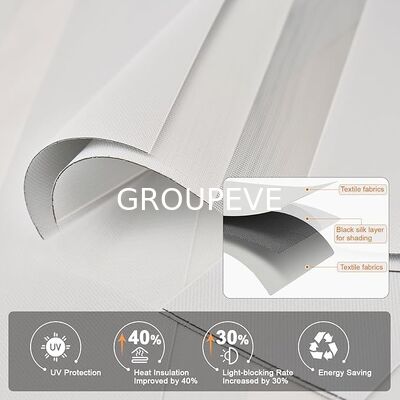 Un buon prezzo. Giorno e notte zebra persiane a rulli filtro luce 100% poliestere persiane personalizzabili in linea