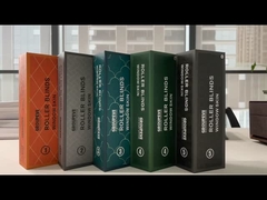 100% di rivestimento nero bianco Tela per persiane da finestra