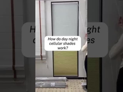 Ciechi di finestra cellulari del favo delle tonalità del blackout senza cordone di Groupeve per la casa