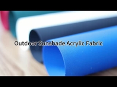 1.5m 1.8m nero Vinyl impermeabile Tissu di tenda esterno 300g/m2