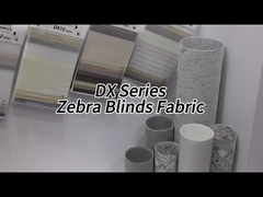 Decorazione delle finestre doppio strato doppio blackout ombrello solare giorno e notte Zebra blind tessuti per hotel